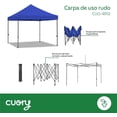 thumbnail image 4 of TOLDO CARPA CUORY CUORPI2 REFORZADO 3X3 SIN PARED azul 1, 4 of 5