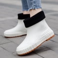 thumbnail image 1 of Zapatos de lluvia, ropa de abrigo de moda para mujer, cubrezapatos, zapatos de goma ligeros e impermeables, 1 of 5