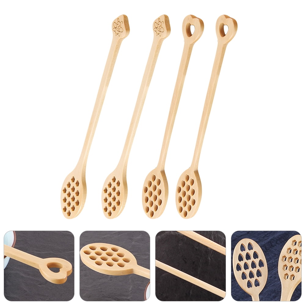 HOMEMAXS 5pcs Silicone Honey Spoons Syrup Dippers Non-stick Stirrer For Honey Pot Jar Container 9414c303 Cbfa 4a9b B5aa 53d493cceea8.bf64d8dad07bff5826ad64725c012d26
