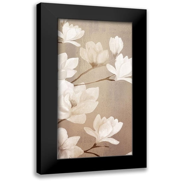 Kimberly, Allen 9x14 Black Modern Framed Museum Art Print Titled - Magnolia Panel 1
