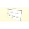 thumbnail image 4 of Nexera 2-Piece Bedset With Bed Frame And Headboard, White, Full, 4 of 5