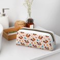 thumbnail image 6 of Goofa Forest Squirrel Nuts Pattern Leather Pencil Case, Pencil Pouch, Pencil Bag, Pen Case, Pen Pouch, Pen Bag, Pencil Pouches, Pencil Bags,College Pencil Case, 6 of 7