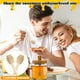 thumbnail image 4 of Honey Dipper Stick And Jar Set Dispensador Jarabe Hermético Con Cucharón Y Tapa 18 Oz, 4 of 9