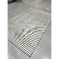 thumbnail image 5 of EORC Ivory Hand Knotted Wool Transitional Contemporary  Rug, 5' x 8', 5 of 6