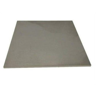 3/16" X 8" X 8" Stainless Steel Plate - 304 SS, 7 Gauge Laser Cut