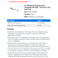 thumbnail image 2 of A/C Discharge Hose - Compatible with 2008 - 2010 Ford F-250 Super Duty 2009, 2 of 2