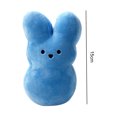 thumbnail image 2 of Animal Bunny Dolls Mini conejo de peluche corto de peluche para el día de Pascua (azul) Ehuebsd libre de BPA, 2 of 6