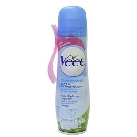Veet Spray On Hair Removal Cream For Sensitive Skin - 5.1 (Best Hair Removal For Sensitive Skin)
