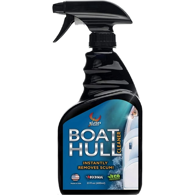Kona Safe/Clean Boat Hull Cleaner Gel Spray Quickly Removes Stains