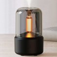 thumbnail image 2 of Matsuzay Humidificador de aire de aceite esencial de 120ml, difusor de Aroma eléctrico, apagado automático, pulverizador de escritorio Humidificadores Negro, 2 of 6