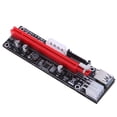 thumbnail image 2 of Placa elevadora PCI-E Adaptador extensor PCI-E 1x a 16x Tarjeta elevadora GPU USB 3.0 con interfaz múltiple Inevent EL001364-00, 2 of 7