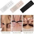 thumbnail image 5 of Soft Elastic Bra Extender Straps, 9-Pack with 2 Hooks and 3 Rows for Added Comfort and Fit, 5 of 5