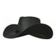 thumbnail image 2 of Disfraz de vaquero con capucha, unisex, de polipopelina negra, para adulto, 2 of 2