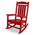 thumbnail image 4 of POLYWOOD R100SR Presidential Rocking Chair, Sunset Red, 4 of 4