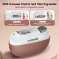 thumbnail image 5 of Electric Nail Clipper for Seniors, 2 Opening Sizes for Thick and Thin Nails, Fast & Safe Trimming Rose Gold, 5 of 8