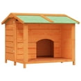 thumbnail image 5 of vidaXL Dog Kennel Brown 37.8"x34.3"x31.7" Solid Wood Pine, 5 of 8