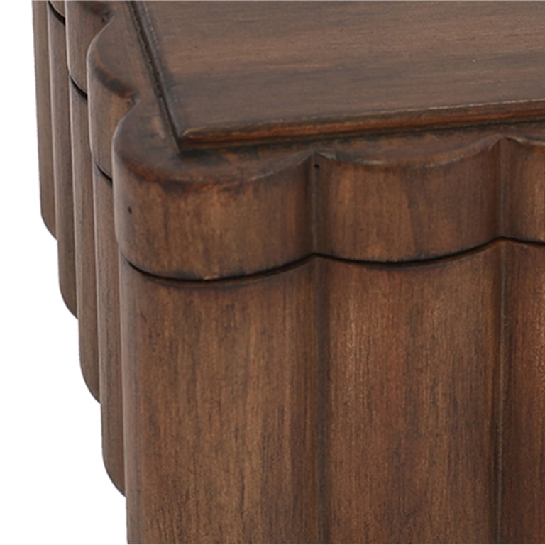 Better Homes & Gardens Scalloped Wooden Jewelry Box photo 8