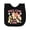 AB-Black, variant on Inktastic Holy Cow I'm One Little Girls Farm Animals Birthday Newborn Bib