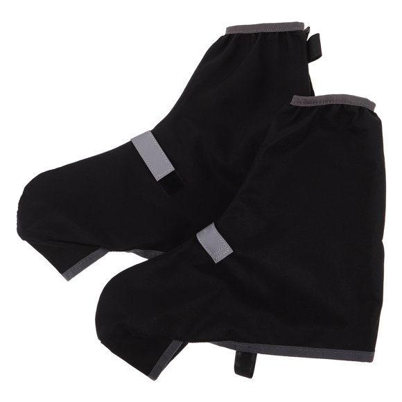 1 par de fundas para botas de senderismo, impermeables, reutilizables, para exteriores, para la lluvia, gruesas y antideslizantes, para senderismo y ciclismo.