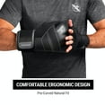 thumbnail image 4 of Guantes de boxeo Hayabusa S4 Leather para mujeres y hombres - Negro, 4 of 5