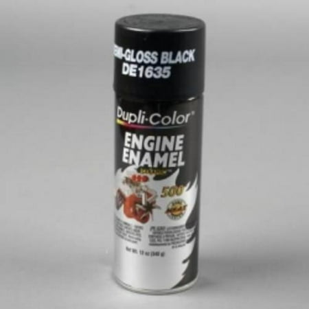 Krylon DE1635 Ford Semi-gloss Back Engine Enamel With Ceramic 12 Oz. Aerosol