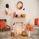 thumbnail image 5 of RKSTN halloween decroations Halloween Simulation Decorated Maple Leaf Decorated Maple Leaf With Bunch Of Pumpkins, 5 of 6