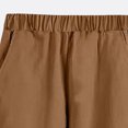 thumbnail image 6 of JUMEYU School Pants for Boys Uniform Casual Pull On Trousers with Side Pockets Straight Leg Relaxed Fit Pant 3T-9T (Khaki,7T 8T), 6 of 9