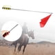 thumbnail image 5 of Bandera de caballo retráctil, equipo de entrenamiento, herramienta de equitación de colores vivos para equitación Mango amarillo, 5 of 9