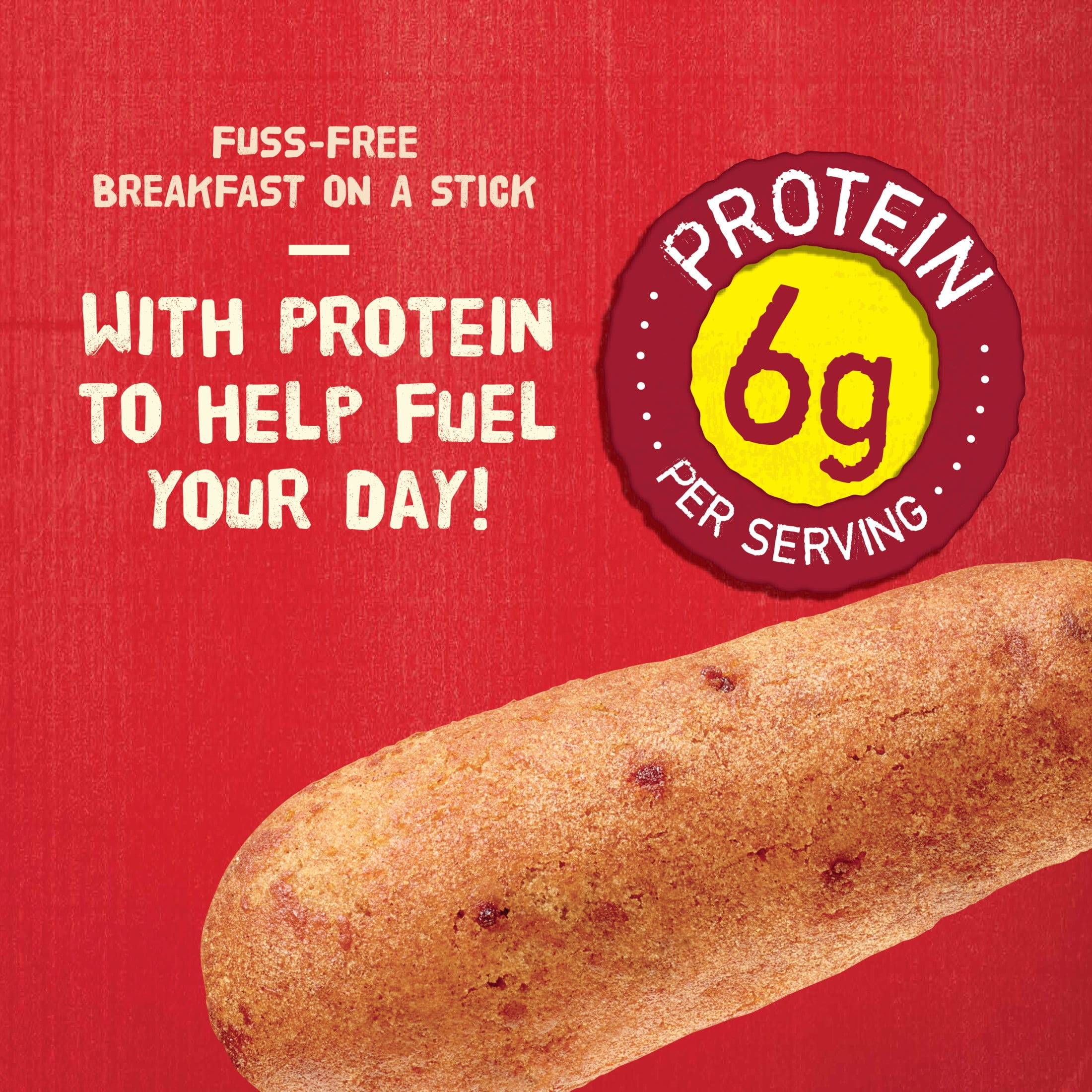 Jimmy Dean Cinnamon French Toast & Sausage on a Stick, 30 oz, 12 Ct (Frozen)