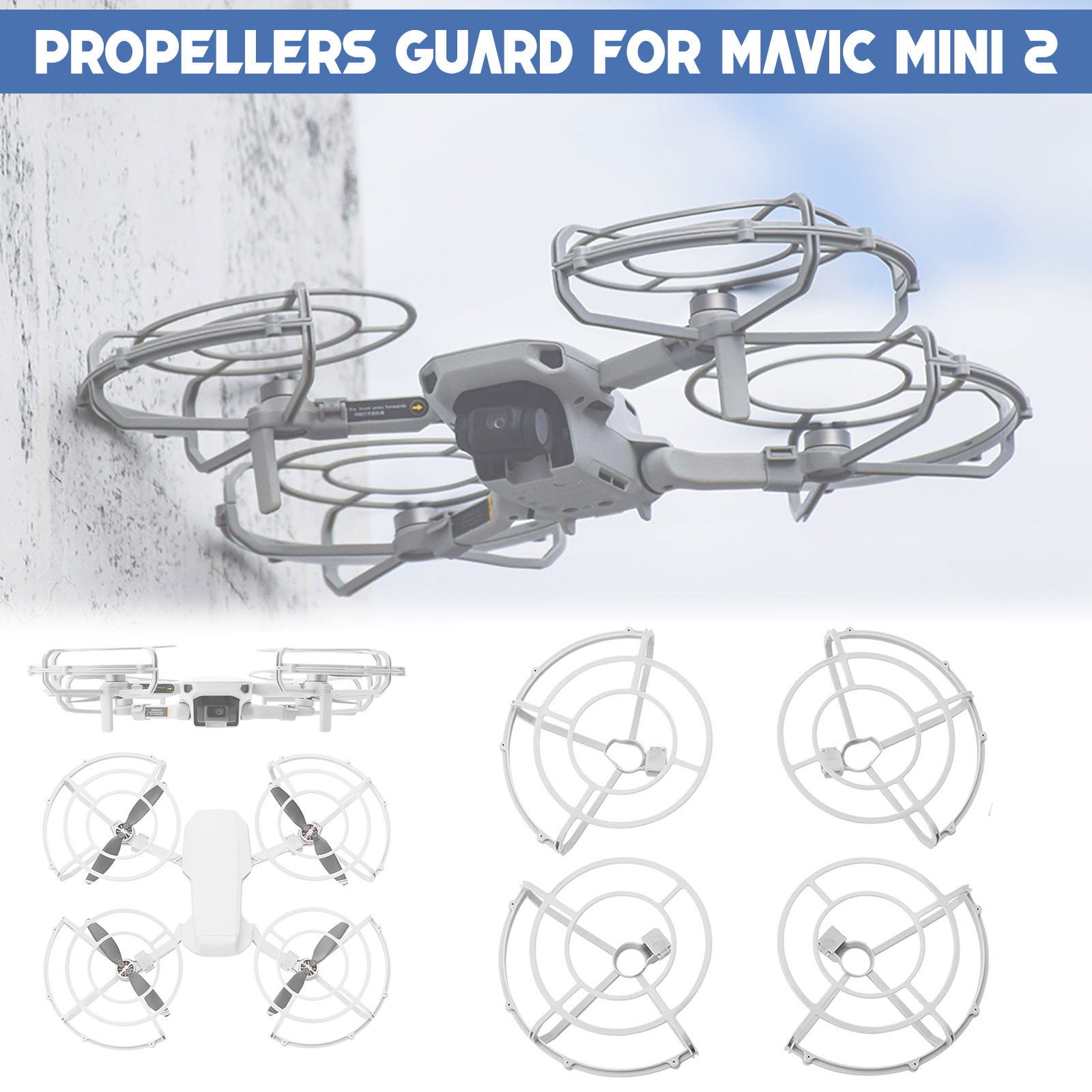 1 Set 4 Pcs Prop Part Propeller Guard Blades Protector For DJI Tello Dron PX 