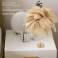 thumbnail image 3 of Plume Table Lampe tactile Dimmable Interrupteur USB POUR, 3 of 7
