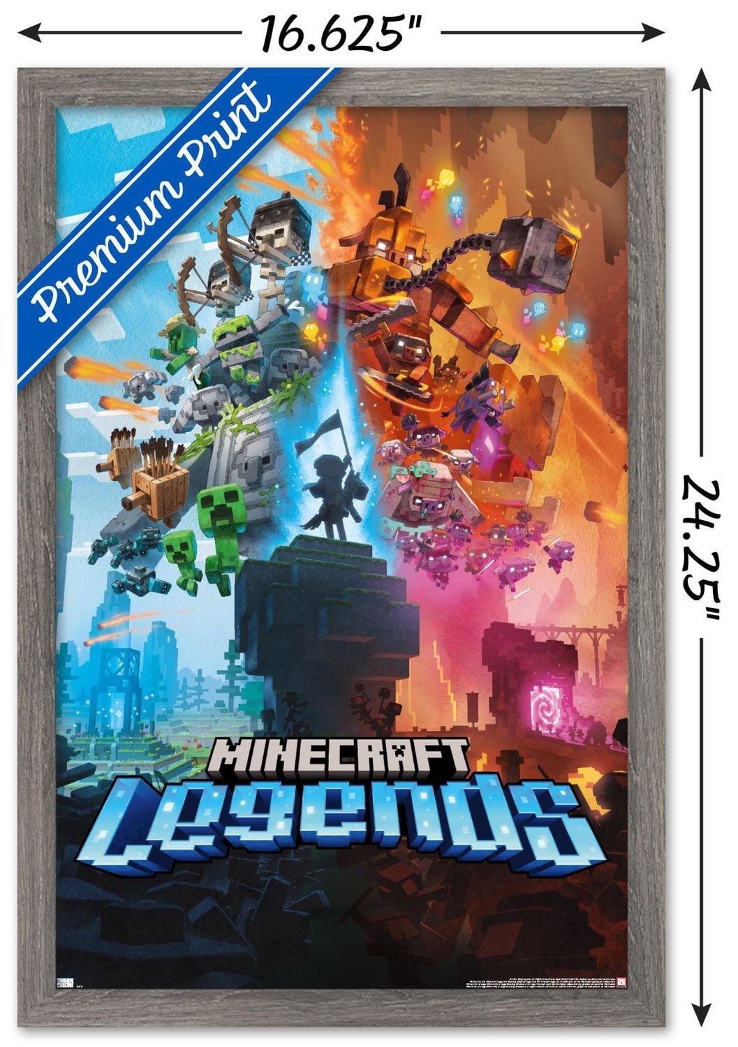 Minecraft: Legends - Key Art Wall Poster