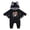 Z8 Black, variant on REDARER Unisex Baby Halloween Bat Wing Long Sleeve Romper Jumpsuit with Ear Hat for My First Halloween Trick or Treat Cosplay Holiday Party Photoshoot Set,12-18 Months