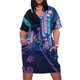 thumbnail image 1 of Tokyo-vestido de neón de las maravillas para mujer traje holgado con bolsillo verano, 1 of 7