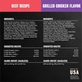 thumbnail image 4 of Cesar Loaf in Sauce Poultry and Beef Flavors Adult Wet Dog Food Variety Pack, 3.5 oz Trays, 36 Ct., 4 of 11