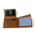 thumbnail image 2 of Empire Cove VIP Classic Genuine Leather Slim Bifold Wallets Inside Flip Up ID Tan, 2 of 4