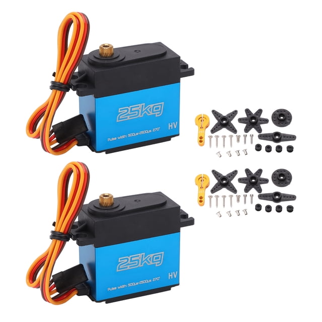Servo digital de metal, 2 piezas, 25 kg, servo digital, servo digital RC, servo digital True Excellence
