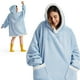 thumbnail image 1 of Sudadera con capucha para adultos y niños, color azul cielo, 1 of 7