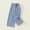 Blue, variant on HAOTAGS Mid Waist Pants Toddler Cute Wide Leg Trousers Ripped Distressed with Pockets Girls Clothes Blue 8 Years