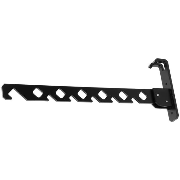 HEMOTON Clothes Stand for Drying Cloth Drying Rack 37.00X13.00X2.80CM Black