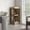 Oak, variant on 14 Wine Bottle Cubbies & 2 Open Shelves | Store Glassware in Dining Room, Easy Access