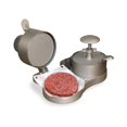 thumbnail image 1 of Prensa para hamburguesas Weston de aluminio fundido antiadherente, 4,5" de diámetro, 1 of 8