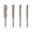 6 handles, variant on 3. High-Efficiency 4pc Bushing-Guided Milling Set, Cementite-Enhanced Shaping for Furniture Edging & Architectural Molding Replication