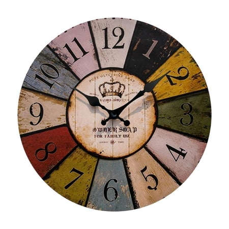 ANXPTIME Battery Operated Wall Clock Silents None-Ticking Clocks Decorative Wall Clock