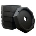 thumbnail image 1 of SnapPad Jack Pad EQLXSP6 EQ Grand Lux; Rubber; Black; Set Of 6, 1 of 3