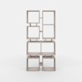 thumbnail image 4 of Ada Home Decor Furniture 4 Tier Open Shelf Light Mocha Bancroft Modern Bookcase, 4 of 7
