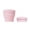 Pink, variant on Collapsible Silicone Water Cup Portable Foldable Travel Drinking Mug Durable Lightweight Outdoor Camping Tea Cup 6 Ounce Yellow 1 Pack for Hiking Picnic Daily Use Summer Outdoor