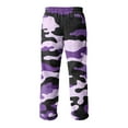 thumbnail image 6 of Hearthz Fleece Pajama Pants for Men Camouflage Pajama Pants Men Winter Warm Plush Fluffy Sleep Pants for Men with Pockets, 6 of 6