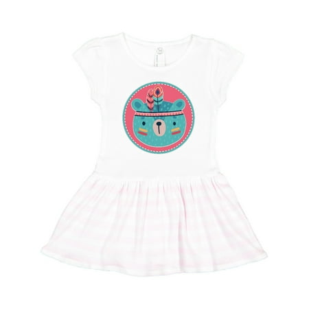 

Inktastic Tribal Bear Cute Girls Gift Toddler Girl Dress