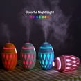 thumbnail image 2 of yeacher Rugby Ball-Shaped Mini Humidifier with Color-Changing Night Light, Portable Aroma Diffuser for Home, Office, and Car, Green, 2 of 6